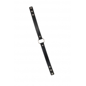 Черный ошейник Intrigue - Lola Games - купить с доставкой в Находке