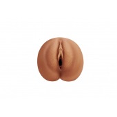 Кофейный мастурбатор-вагина Dumpling - Lola Games - в Находке купить с доставкой