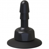Плаг с присоской для фиксации насадок Deluxe 360° Swivel Suction Cup Plug - Doc Johnson - купить с доставкой в Находке