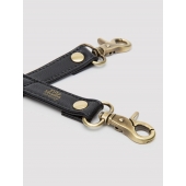 Черный фиксатор для манжет Bound to You Faux Leather Hogtie - Fifty Shades of Grey - купить с доставкой в Находке