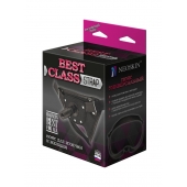 Черный пояс для насадок BEST CLASS STRAP - LOVETOY (А-Полимер) - купить с доставкой в Находке