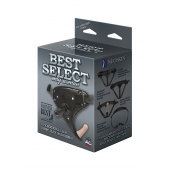 Пояс HARNESS BEST SELECT с вагинальной пробкой - LOVETOY (А-Полимер) - купить с доставкой в Находке