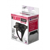 Черный пояс для насадок CLASS STRAP Restyling - LOVETOY (А-Полимер) - купить с доставкой в Находке