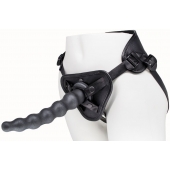 Пояс харнесс BEST UNI strap с 2 насадками - 18 и 22 см. - LOVETOY (А-Полимер) - купить с доставкой в Находке