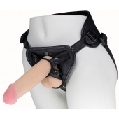 Пояс харнесс BEST UNI strap с 2 насадками - 18 и 22 см. - LOVETOY (А-Полимер) - купить с доставкой в Находке
