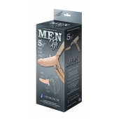 Телесный мужской парапротез MEN STYLE - 15 см. - LOVETOY (А-Полимер) - купить с доставкой в Находке