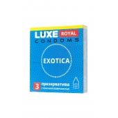 Текстурированные презервативы LUXE Royal Exotica - 3 шт. - Luxe - купить с доставкой в Находке
