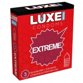 Текстурированные презервативы LUXE Royal Extreme - 3 шт. - Luxe - купить с доставкой в Находке