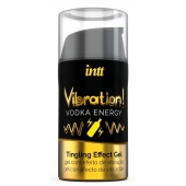 Жидкий интимный гель с эффектом вибрации Vibration! Vodka Energy - 15 мл. - INTT - купить с доставкой в Находке