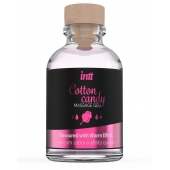 Массажный гель с согревающим эффектом Cotton Candy - 30 мл. - INTT - купить с доставкой в Находке
