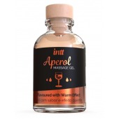 Массажный гель с согревающим эффектом Aperol - 30 мл. - INTT - купить с доставкой в Находке