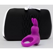 Фиолетовое эрекционное виброкольцо Happy Rabbit Cock Ring Kit - Happy Rabbit - в Находке купить с доставкой