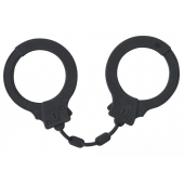 Черные силиконовые поножи Limitation - Lola Games - купить с доставкой в Находке