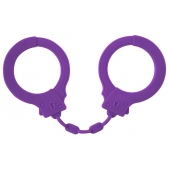 Фиолетовые силиконовые поножи Limitation - Lola Games - купить с доставкой в Находке