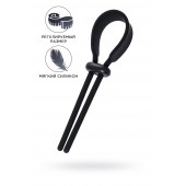 Черное эрекционное лассо на пенис Keb - A-toys - в Находке купить с доставкой