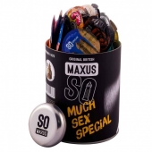Текстурированные презервативы в кейсе MAXUS So Much Sex - 100 шт. - Maxus - купить с доставкой в Находке