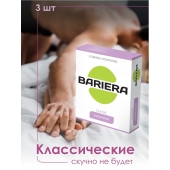 Классические презервативы Bariera Classic - 3 шт. - Bariera - купить с доставкой в Находке
