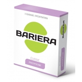 Классические презервативы Bariera Classic - 3 шт. - Bariera - купить с доставкой в Находке