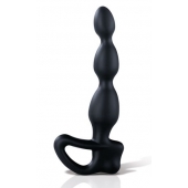 Черный массажёр простаты Big Bend-it - 18 см. - MyStim - купить с доставкой в Находке