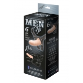 Пустотелый фаллопротез MEN STYLE - 17,5 см. - LOVETOY (А-Полимер) - купить с доставкой в Находке