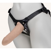 Пустотелый фаллопротез MEN STYLE - 17,5 см. - LOVETOY (А-Полимер) - купить с доставкой в Находке