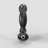 Черный вибромассажер простаты и промежности Prostate Pro с пультом ДУ - Bathmate - в Находке купить с доставкой