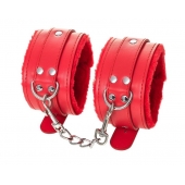 Красные оковы Anonymo из искусственной кожи - ToyFa - купить с доставкой в Находке