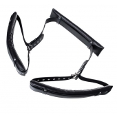 Черные кожаные стропы для фиксации Anonymo - ToyFa - купить с доставкой в Находке