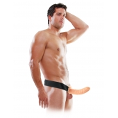 Полый страпон 8  Hollow Strap-On телесного цвета - 19 см. - Pipedream - купить с доставкой в Находке