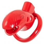 Красный мужской пояс верности из пластика - ToyFa - купить с доставкой в Находке