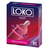Стимулирующая насадка на пенис LOKO HOT с возбуждающим эффектом - Sitabella - в Находке купить с доставкой