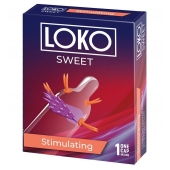 Стимулирующая насадка на пенис LOKO SWEET с возбуждающим эффектом - Sitabella - в Находке купить с доставкой