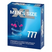 Стимулирующая насадка на пенис MEN SIZE 777 - Sitabella - в Находке купить с доставкой