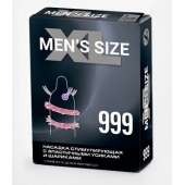 Стимулирующая насадка на пенис MEN SIZE 999 - Sitabella - в Находке купить с доставкой
