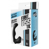 Черный вибромассажер простаты FantASStic Vibrating Prostate Massager - 11,3 см. - Dream Toys - в Находке купить с доставкой