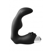 Черный вибромассажер простаты FantASStic Vibrating Prostate Massager - 11,3 см. - Dream Toys - в Находке купить с доставкой