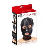 Маска-шлем с прорезями для глаз и рта - Fetish Tentation - купить с доставкой в Находке
