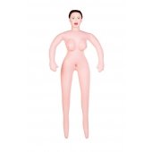 Надувная секс-кукла брюнетка с реалистичной головой - ToyFa - в Находке купить с доставкой