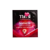 Возбуждающий крем для женщин Sextaz-W в одноразовой упаковке - 1,5 гр. - Биоритм - купить с доставкой в Находке