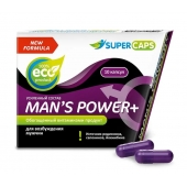 Возбуждающее средство для мужчин Mans Power plus - 10 капсул (0,35 гр.) +1 в подарок - SuperCaps - купить с доставкой в Находке