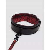 Стильный ошейник с поводком Reversible Faux Leather Collar and Lead - Fifty Shades of Grey - купить с доставкой в Находке