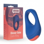 Синее эрекционное кольцо RRRING Dinner Date Cock Ring - FeelzToys - в Находке купить с доставкой
