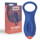 Синее эрекционное кольцо RRRING One Nighter Cock Ring - FeelzToys - в Находке купить с доставкой