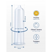 Презервативы MY.SIZE размер 53 - 10 шт. - My.Size - купить с доставкой в Находке