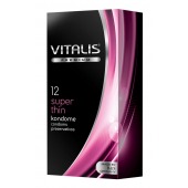 Ультратонкие презервативы VITALIS PREMIUM super thin - 12 шт. - Vitalis - купить с доставкой в Находке