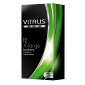 Презервативы увеличенного размера VITALIS PREMIUM x-large - 12 шт. - Vitalis - купить с доставкой в Находке