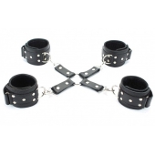 Комплект фиксаторов для рук и ног - БДСМ Арсенал - купить с доставкой в Находке