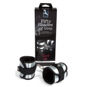 Серо-черные наручники Totally His - Fifty Shades of Grey - купить с доставкой в Находке