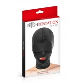 Сплошная маска на голову с прорезью для рта - Fetish Tentation - купить с доставкой в Находке