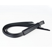 Черная кожаная плеть  Клео  - 60 см. - Sitabella - купить с доставкой в Находке